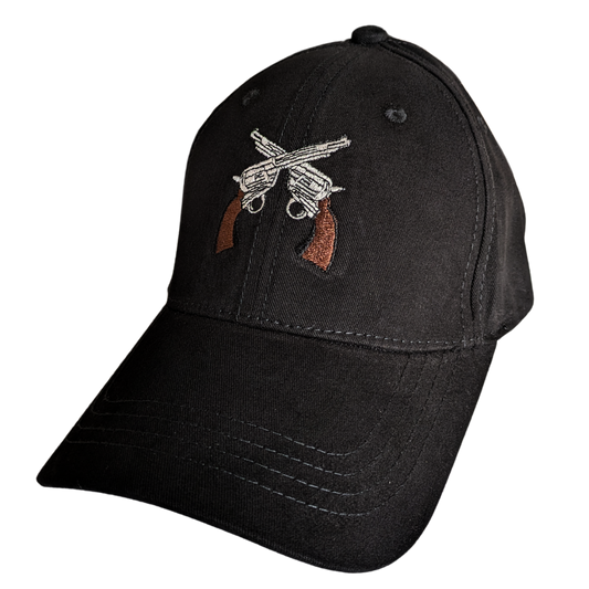 Dual Gun Multi Color Embroidered Baseball Cap