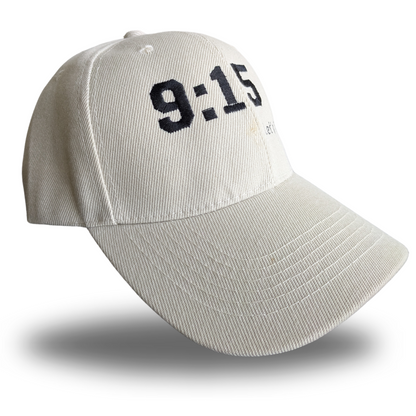 9:15 Let's Trade // Beige Color Polyester Baseball Cap